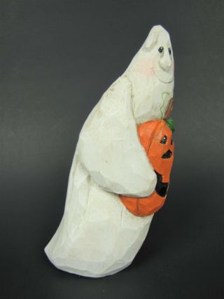 Midwest Of Cannon Falls Eddie Walker Ghost With Pumpkin Halloween Decorative