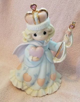 Precious Moments Figurine - " You Are The Queen Of My Heart "