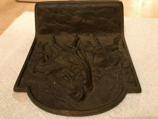 George Washington Valley Forge Revolutionary War Cast Iron Metal Hubley Bookend 6