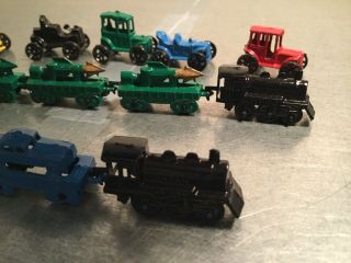 Collectors Miniature Train Set And Miniature Autos. 2