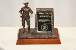 Bill Of Rights Bronze Statue