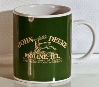 John Deere Coffee Cup Mug Warm Breakfast Hot Tea Licensed Product Gibson