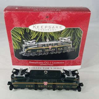 1998 Hallmark Keepsake Lionel Train Ornament Pennsylvania Gg1 Locomotive