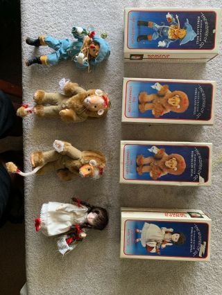 4 1987 Wizard Of Oz Hand Crafted Porcelain Dolls Santa’s World Kurtis S Adler