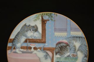 VTG HAMILTON MISCHIEF MAKERS COUNTRY KITIES COLLECTOR PLATE 2