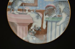 VTG HAMILTON MISCHIEF MAKERS COUNTRY KITIES COLLECTOR PLATE 3