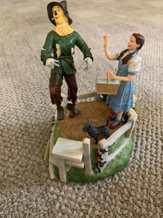 San Francisco Music Box Company Wizard Of Oz Two Characters Musical Figurine