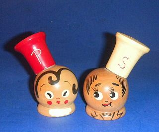Cute Vintage Wooden Chef 