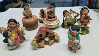 7 Friends Of A Feather & Enesco Collectables