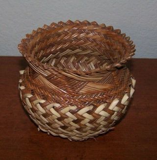 Copper Canyon Handwoven Tarahumara Mexican Basket