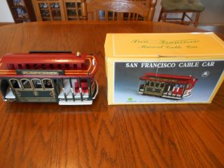 San Francisco Cable – Trolley Car Music Box Powell & Hyde Sts.  By Gatco,