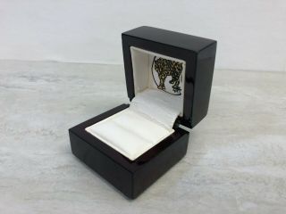 Vintage Effy Panther Ring Box,  1.  75 " X 2 " X 2 ",  - Good