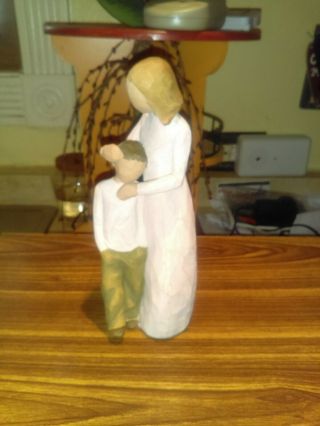 Willow Tree Figurine Mother And Son No Box Or Display Card