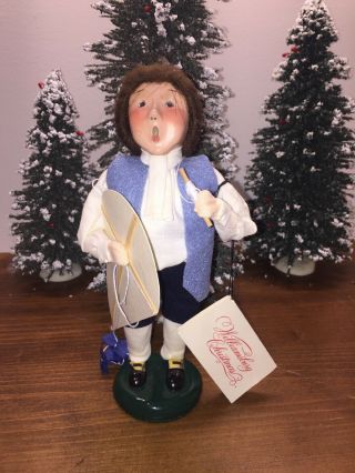 2000 Williamsburg Christmas Byers Choice Colonial Boy With Kite