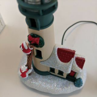 Hallmark Ornament Lighthouse 2012 Holiday Christmas Magic Cord 7