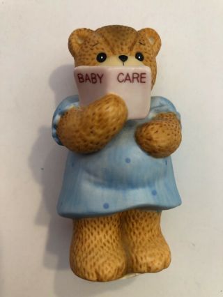 Lucy & Me By Enesco - Pregnant Bear With Baby Book 1985