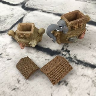 Noahs Ark Mini Resin Tea Set Miniature Doll House Size 4