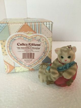 Calico Kittens 1999 Event " Our Friendship Is Blooming "