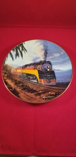 Royal Doulton Southern Pacific Train Collectibles Plate