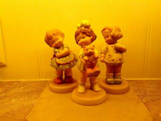 Vintage Lucie Attwell Figurines: " Time For Bed 