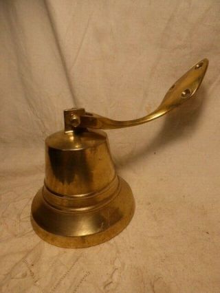 Solid Brass Wall Mount 5 " Wide Navy Ship 