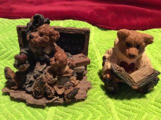 Boyds Bears Miss Bruin And Bailey / How Do I Love Thee Elizabeth Browning