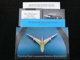 Franklin Complete Paperwork Set - 1955 Pontiac Star Chief Custom Catalina