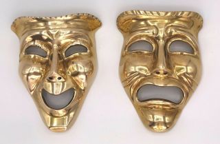 Brass Smile Now/cry Later Masks
