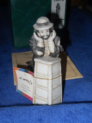 Vintage Emmett Kelly Jr.  " Why Me " With Cert.  And Orig.  Box.  Collectable
