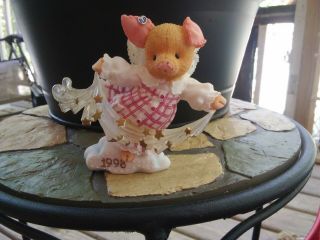 This Little Piggy Tlp Oh Night Be Swine Figurine 1998 Enesco