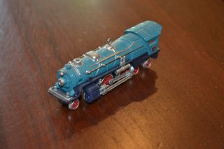 2002 Hallmark Blue Comet 400e Steam Train Christmas Ornament Lionel Toy