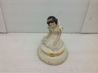 Lenox Snow White Treasure Box Figure - Disney
