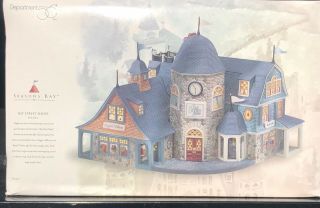 Department 56 Seasons Bay Bay Street Shops Set Of 2 53301 First Edition
