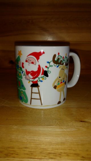 Avon Christmas Coffee Mug 1985 Vintage