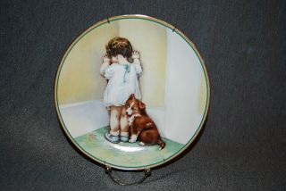 Bessie Pease Cutmann Limited Edition Collectible Plate " A Child 