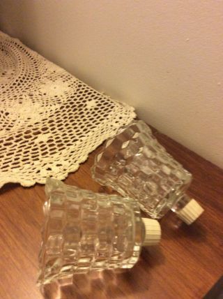 HOME INTERIOR SET OF 2 LADY LOVE VOTIVE CUPS / CANDLE HOLDERS WITH DIAMOND CUT 5