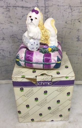 1993 Schmid Yamada Originals Music Box How Much Is That Doggie In The Window