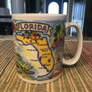 American Gift Collector Series St.  Augustine Daytona Beach Florida Souvenir Mug
