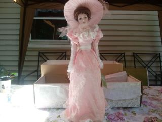 Franklin Heirloom Gibson Wedding Party Bridesmaid Porcelain Doll