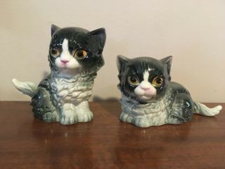 Vintage Goebel Persian Cat Kitten Figurines 2