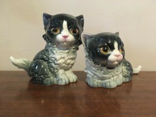 Vintage Goebel Persian Cat Kitten Figurines 3