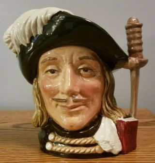 Royal Doulton " Aramis 1 Of The 3 Musketeers,  1955 D6441 Large Size Toby Jug