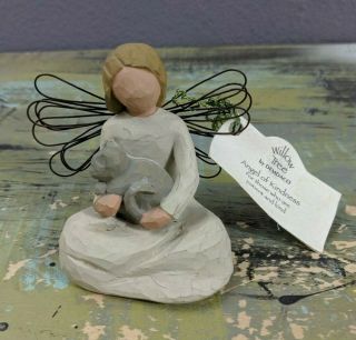Willow Tree By Demdaco Angel Of Kindness Sue Lordi Angel With Cat Tag