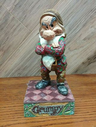 Disney Jim Shore Grumpy Seven Dwarfs Figurine It 