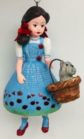 2014 Dorothy In The Poppy Fields Hallmark Ornament Member Madame Alexander