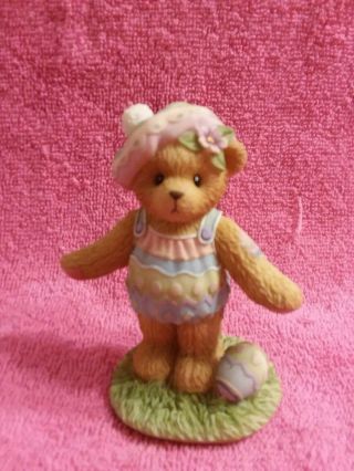 2000 Cherished Teddies Bear Figurine - Esther In Easter Egg Costume 805580