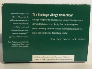 Dept 56 England Village A DAY AT THE CABIN Set of 2 w/ box Store Display 4