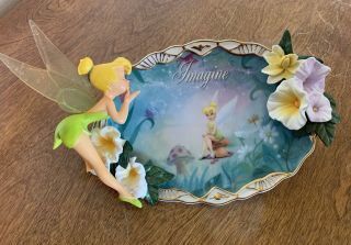 The Bradford Exchange Disney Tinkerbell Plate