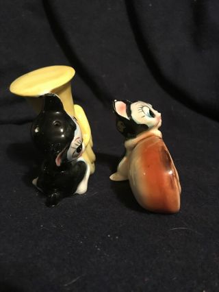 Vintage Cute Musician Kitty Cats Salt And Pepper Shakers 4