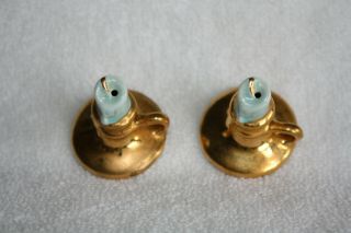 Arcadia Miniature CANDLES IN CANDLE HOLDERS Mini Salt And Pepper Set 2